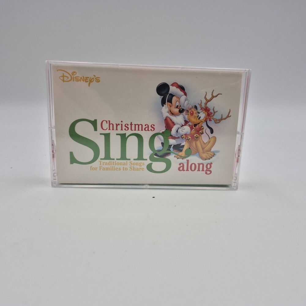 Disney’s Christmas Sing Along Cassette Tape 1995